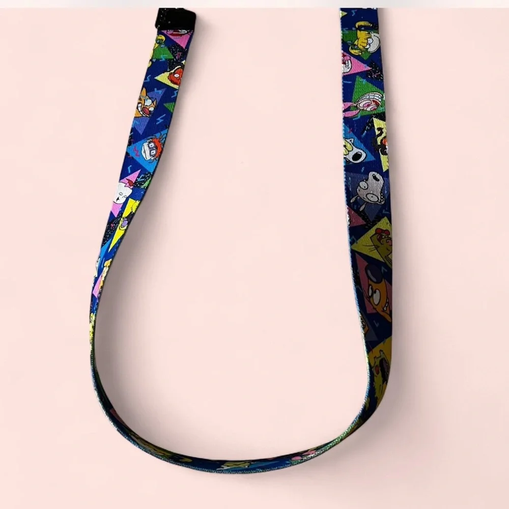 Vibrant Blue and Green Patterned Belts